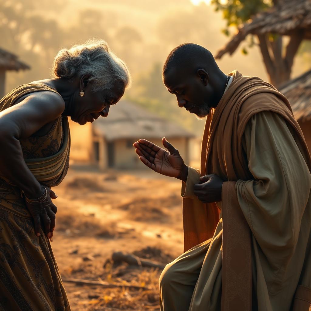Conditions you may meet: a person bowed with pain — back, joints, head, chest. Speak the word, lay on hands.